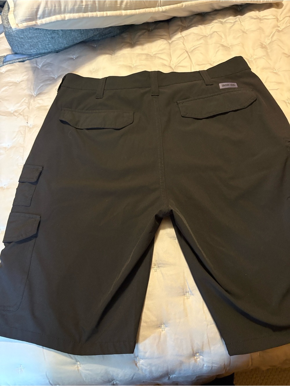 Men's Short bundle(2)  navy and Black Cargo Shorts with Back Flap Pockets